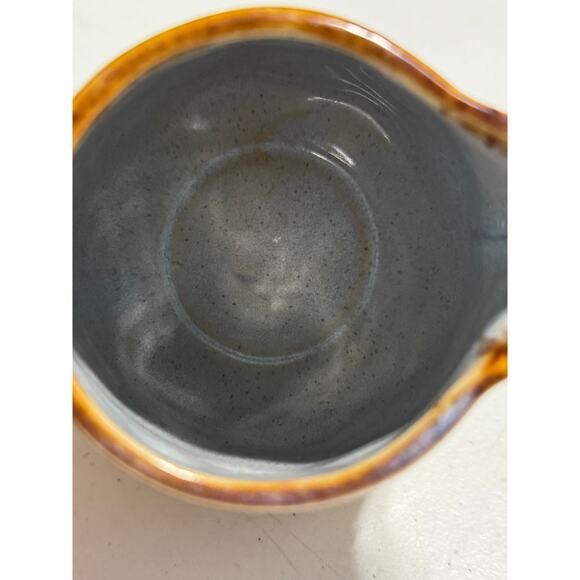 Pottery Creamer Drip Glaze - Picture 6 of 7